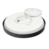 Plafon PERETI 18W czarny pierścień 29,5cm, 3000K barwa ciepła, 1800lm, IP44, 220-240V EDO777611 EDO Solutions