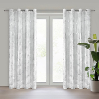 Zasłona Zaria biała 140x250