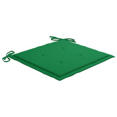 vidaXL Składane krzesła ogrodowe z poduszkami, 8 szt., drewno tekowe