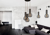 Lampa wisząca K-4522 z serii ARVI BLACK KAJA