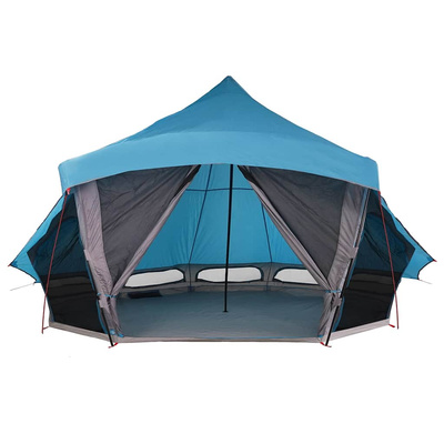 Namiot Tipi z dachem Niebieski 508 x 470 x 300 cm tafta
