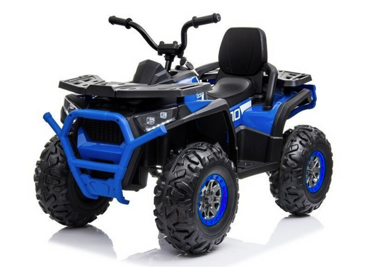 Quad na Akumulator XMX607 Dla Dzieci Światła LED MP3 Niebieski