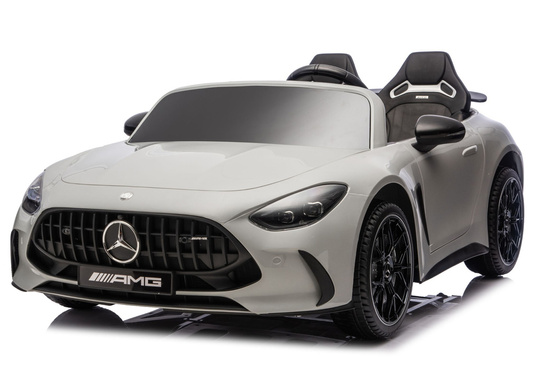 Auto Na Akumulator Mercedes GT63 AMG DKGT63 24V LCD Lakierowany Jasno Szary
