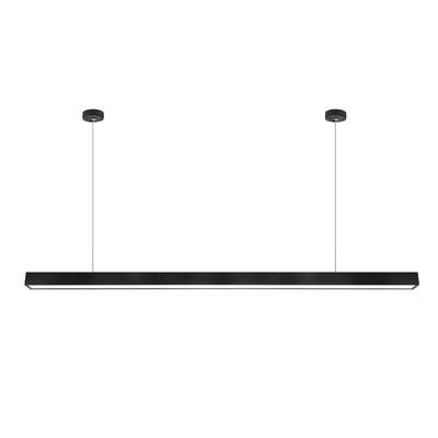 Lampa LED liniowa 40W czarna 3000K