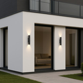 Kinkiet zewnętrzny Abigali Duallight 30cm czarny