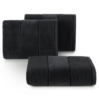 Ręcznik Emma czarny 70x140