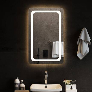 Lustro łazienkowe z LED, 50x80 cm vidaXL