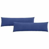 Poduszki na sofę 2 pcs Niebieski policyjny 145 x 40 cm