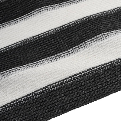 Siatka cieniująca, antracytowo-biała, 1,8x25 m, HDPE, 150 g/m?