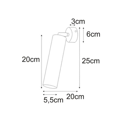 Kinkiet K-4413 z serii MILE WHITE