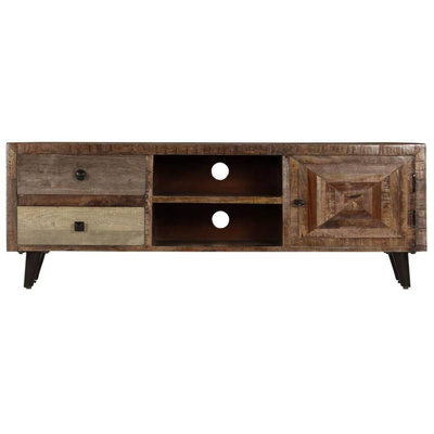 Szafka pod TV, 118x30x40 cm, lite drewno mango vidaXL