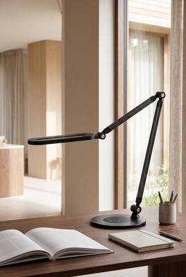 Lampka biurkowa K-BL1221 CZARNY z serii ALETTE
