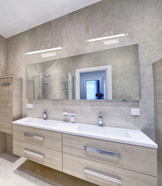 Kinkiet łazienkowy chromowy LED 5W nad lustro Linea Candellux 20-40763