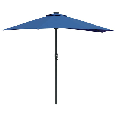 Parasolka ogrodowa 294 x 150 x 223 cm Poliester i Stal