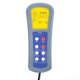 vidaXL Elektryczny fotel masujący, ciemnoszary, tkanina model standard