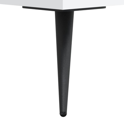 vidaXL Szafka pod TV, biała, 150x30x50 cm, materiał drewnopochodny