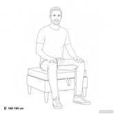 Sofa z miejscem do przechowywania tkanina