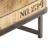 vidaXL Szafka pod TV, 120x30x40 cm, lite drewno mango