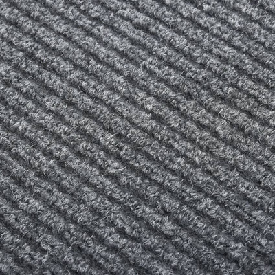 vidaXL Dywanik pochłaniający zabrudzenia, 100x400 cm, szary