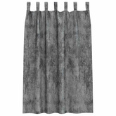Zasłony z weluru z zasłonami 2 pcs Szary 175 x 140 cm Aksamit