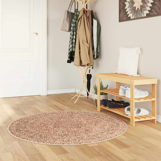 Chodnik dywanowy MARSA Żółty 120 x 120 cm Poliester i PVC