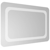 vidaXL Lustro łazienkowe z LED, 40x60 cm