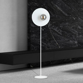 Lampa stojąca OSLO LP WHITE/GRAFIT