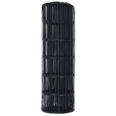 Ogrodzenie Euro 0,6 x 10 m Żelazo pokryte PVC Szary