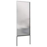Ekran zapewniający prywatność w ogrodzie Srebrny 50 x 140 cm