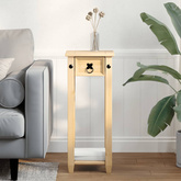 Stolik na rośliny Corona, 30x30x73 cm, lite drewno sosnowe