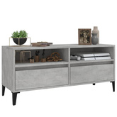 vidaXL Szafka pod TV, szarość betonu, 100x34,5x44,5 cm wariant 5