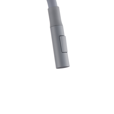 Bateria zlew. dalis z elastyczną 2f wylewką, szary BZ-64-005-L Invena