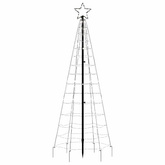 Choinka świąteczna LED z kolcami 220 diod LED Zimna biel 180 cm