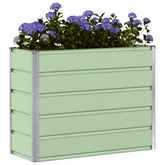 Donica Zielony 100 x 40 x 75 cm Stal