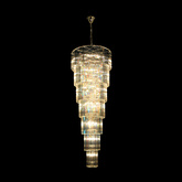 18006-69 LUXE LAMPA WISZĄCA ZŁOTA/GOLD