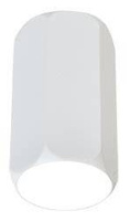 Lampa sufitowa tuba biała sześciokątna metalowa GU10 Candellux