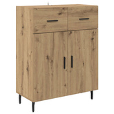 Highboard 2 szt. Dąb rzemieślniczy 69,5 x 34 x 180 cm