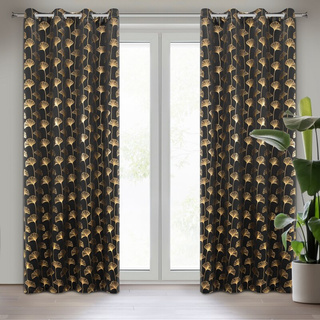 Zasłona Clara czarna 135x250