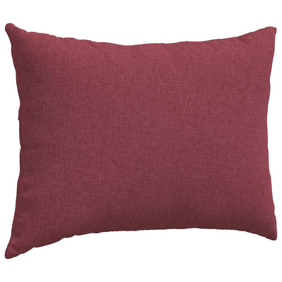 Poduszki na sofę 2 pcs Czerwone wino 70 x 50 cm tkanina