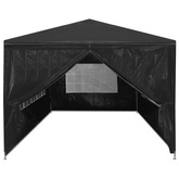 vidaXL Namiot imprezowy, 3 x 6 m, antracytowy