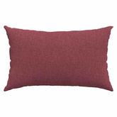 Poduszki na sofę 2 pcs Czerwone wino 50 x 30 cm tkanina