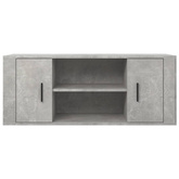 vidaXL Szafka pod TV, szarość betonu, 100x35x40 cm wariant 5