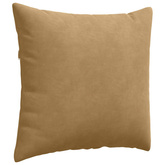 Poduszki na sofę 2 pcs Brązowy 50 x 50 cm Tkanina sztruksowa