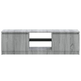 vidaXL Szafka pod TV z LED, szary dąb sonoma, 120x30x35,5 cm