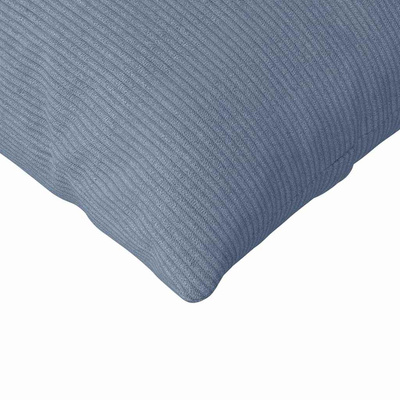 Poduszki na sofę 2 pcs Niebieski 200 x 40 cm Tkanina sztruksowa