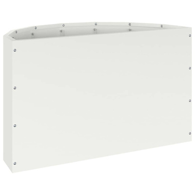 Donica Biały 60 x 30 x 35 cm Stal