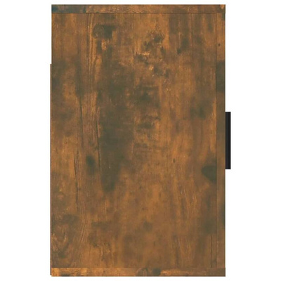 vidaXL Wiszące szafki nocne, 2 szt., przydymiony dąb, 50x30x47 cm