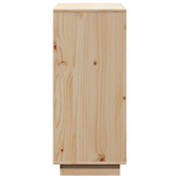 Szafka, 110,5x35x80 cm, lite drewno sosnowe