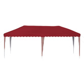 Namiot imprezowy rozkładany 575 x 290 x 245 cm bordowy