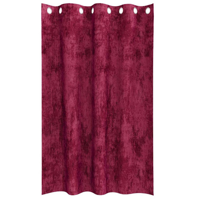 Zasłony z weluru 2 pcs Czerwone wino 175 x 140 cm Aksamit